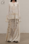 MUTEDANCE printed and dyed skirt MD24SS107 PM128
